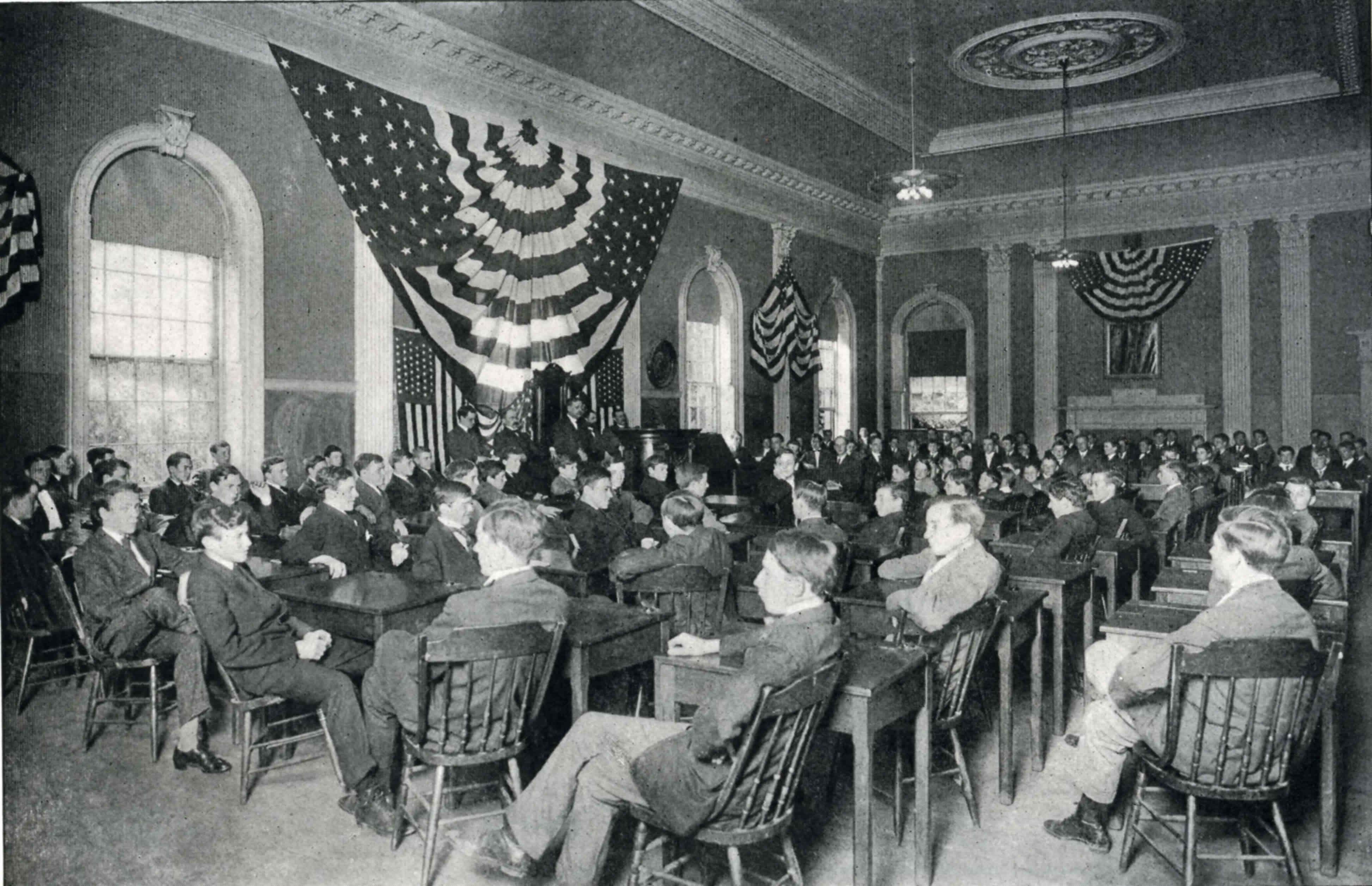 Upper School Students in the Academy Chapel